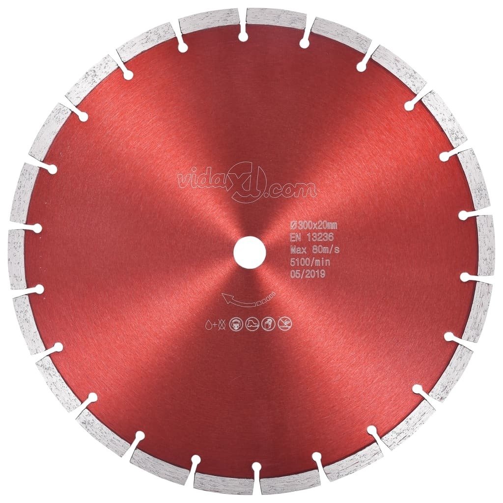 vidaXL tarcza diamentowa stal 300 mm 143239 143239