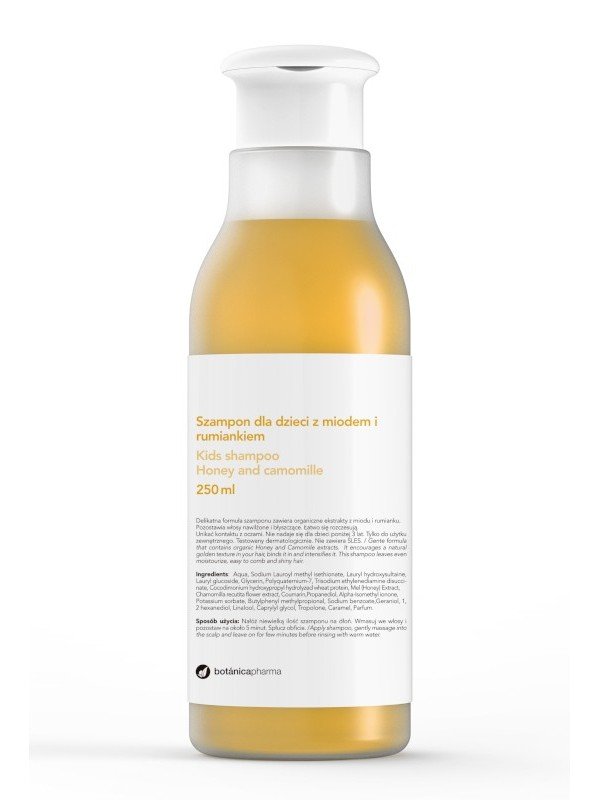 Botanicapharma Botanicapharma Kids Shampoo szampon dla dzieci z miodem i rumiankiem 250ml