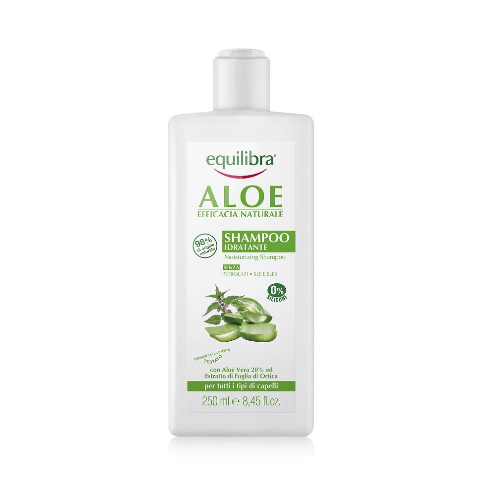 EQUILIBRA Aloe nawilżający szampon aloesowy 250ml