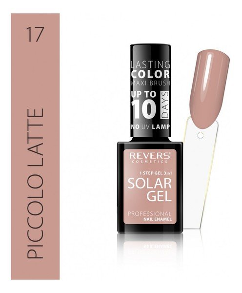 Revers Revers Solar Gel Lakier do paznokci 17 Piccolo Latte