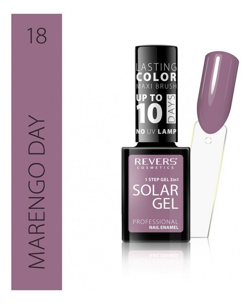 Revers Revers Solar Gel Lakier do paznokci 18 Marengo Day