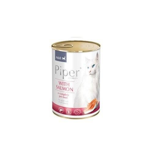 Piper Piper dla kota z łososiem 400g - 400g Łosoś