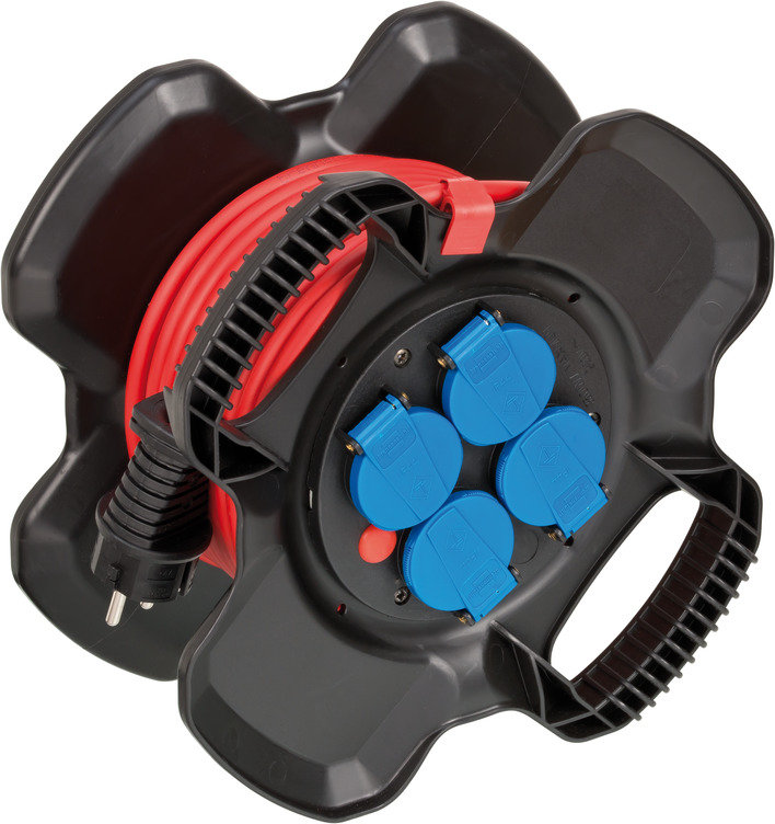 Brennenstuhl Przedłużacz Bębnowy X-Gum IP44 10m