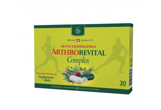 Arthrorevital Arthrorevital Complex 30 kaps., wzmacnianie odporności i stawów NN-BHM-T030-002