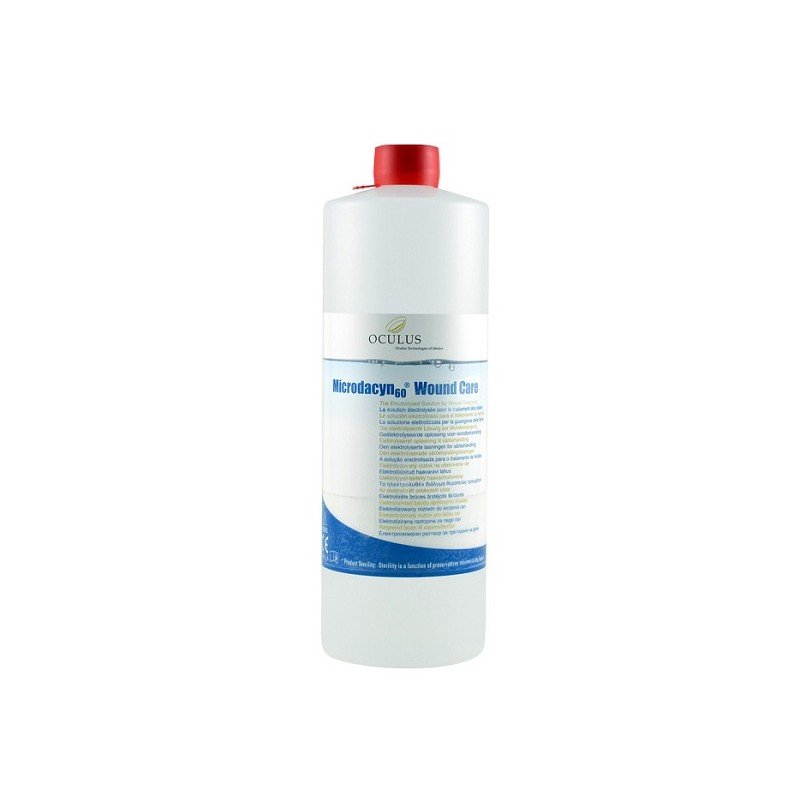 Płyn do płukania i odkażania ran Microdacyn Wound Care : Opakowanie - Butelka bez pompki, Pojemność - 900 ml NN-MKI-IP99-001