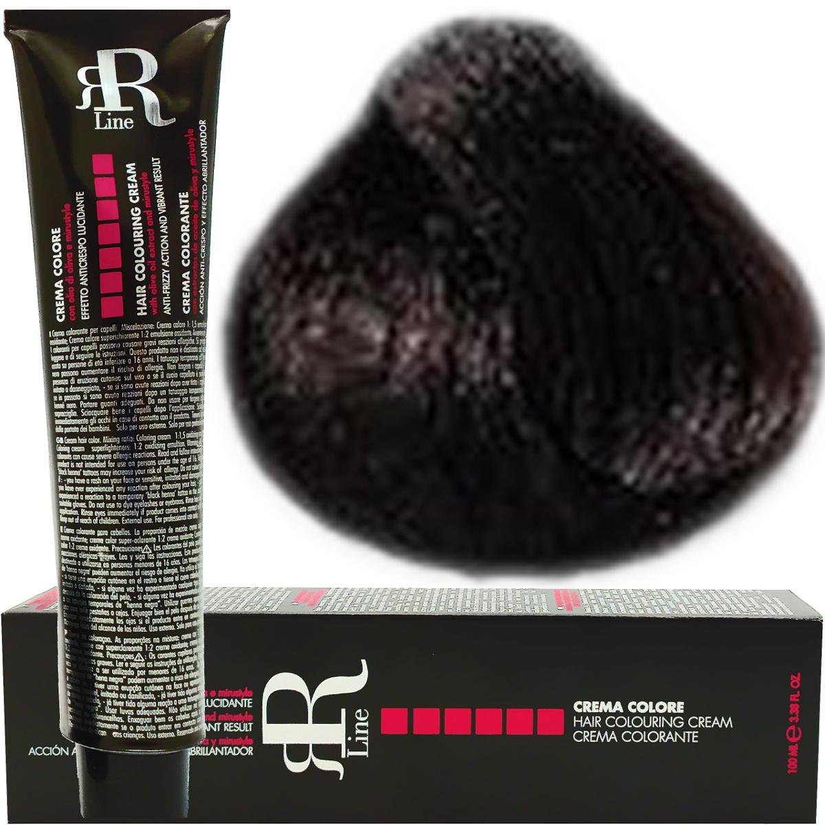 Farouk RR 5.71 Farba - krem koloryzujący do włosów, chłodny brązowy jasny kasztan 100 ml