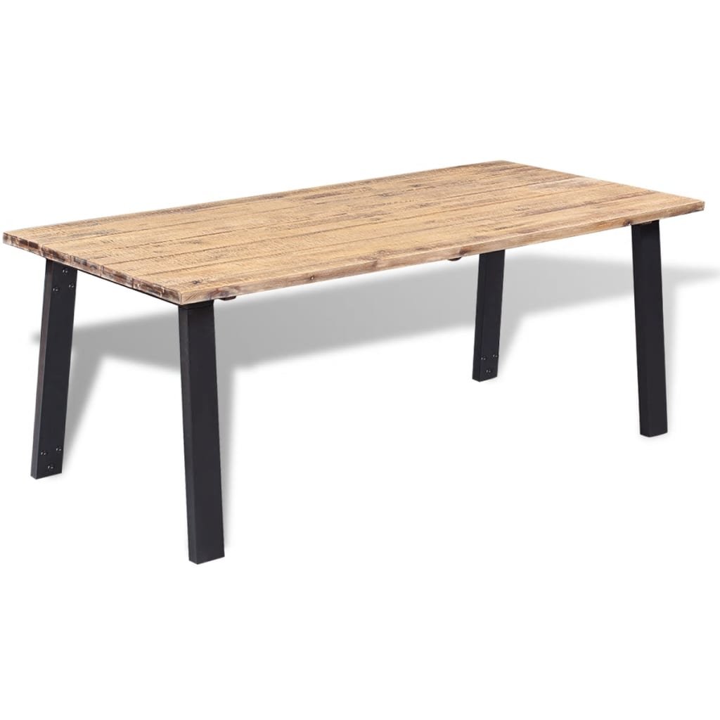 vidaXL Stół z litego drewna akacjowego, 180 x 90 cm