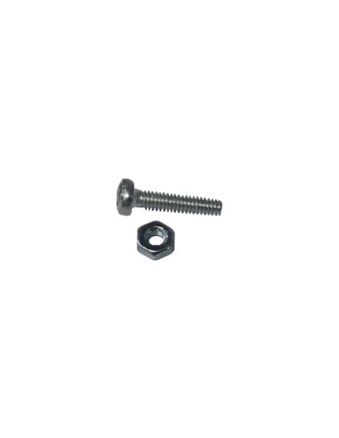 Śruba z nakrętką M2x8 do adapterów SC