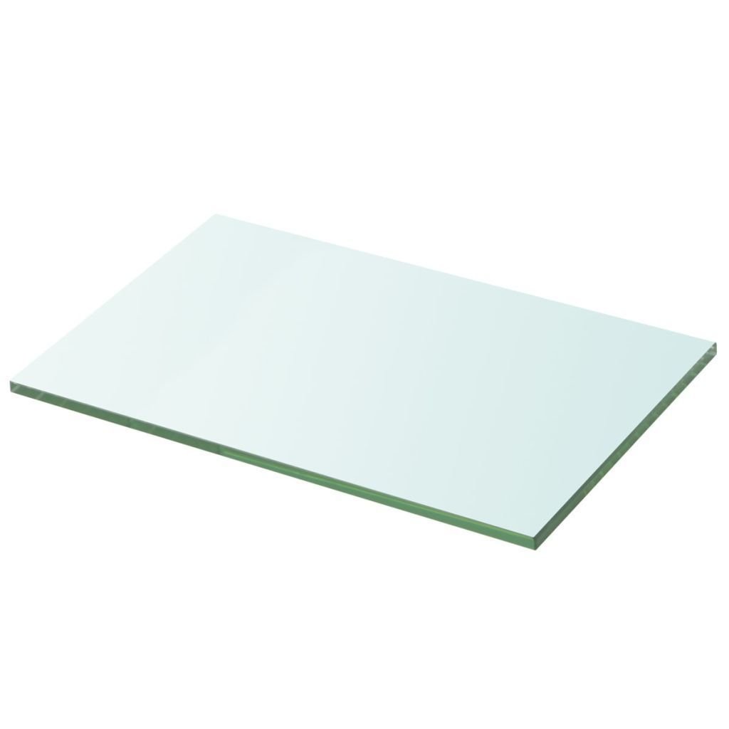 vidaXL vidaXL Półka szklana, bezbarwny panel, 30x20 cm