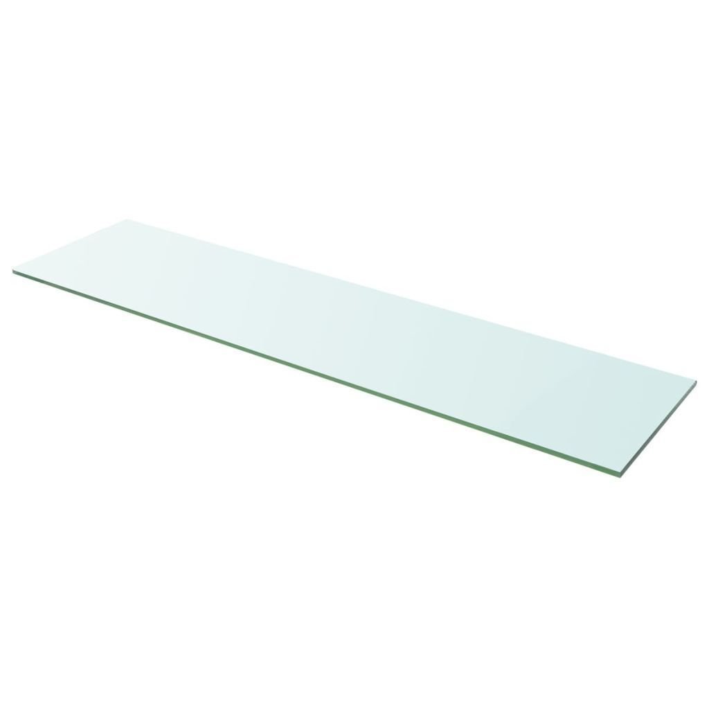 Szklany panel VIDAXL, bezbarwny, 100x25 cm