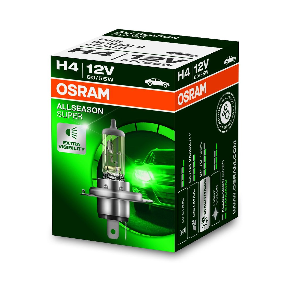 Osram 64193 jako kolor hlampe, zdalnego reflektor All Season Super 67_64193ALS