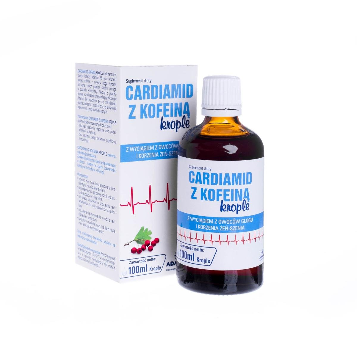 ADAMED CARDIAMID Z KOFEINĄ 100 ml krople