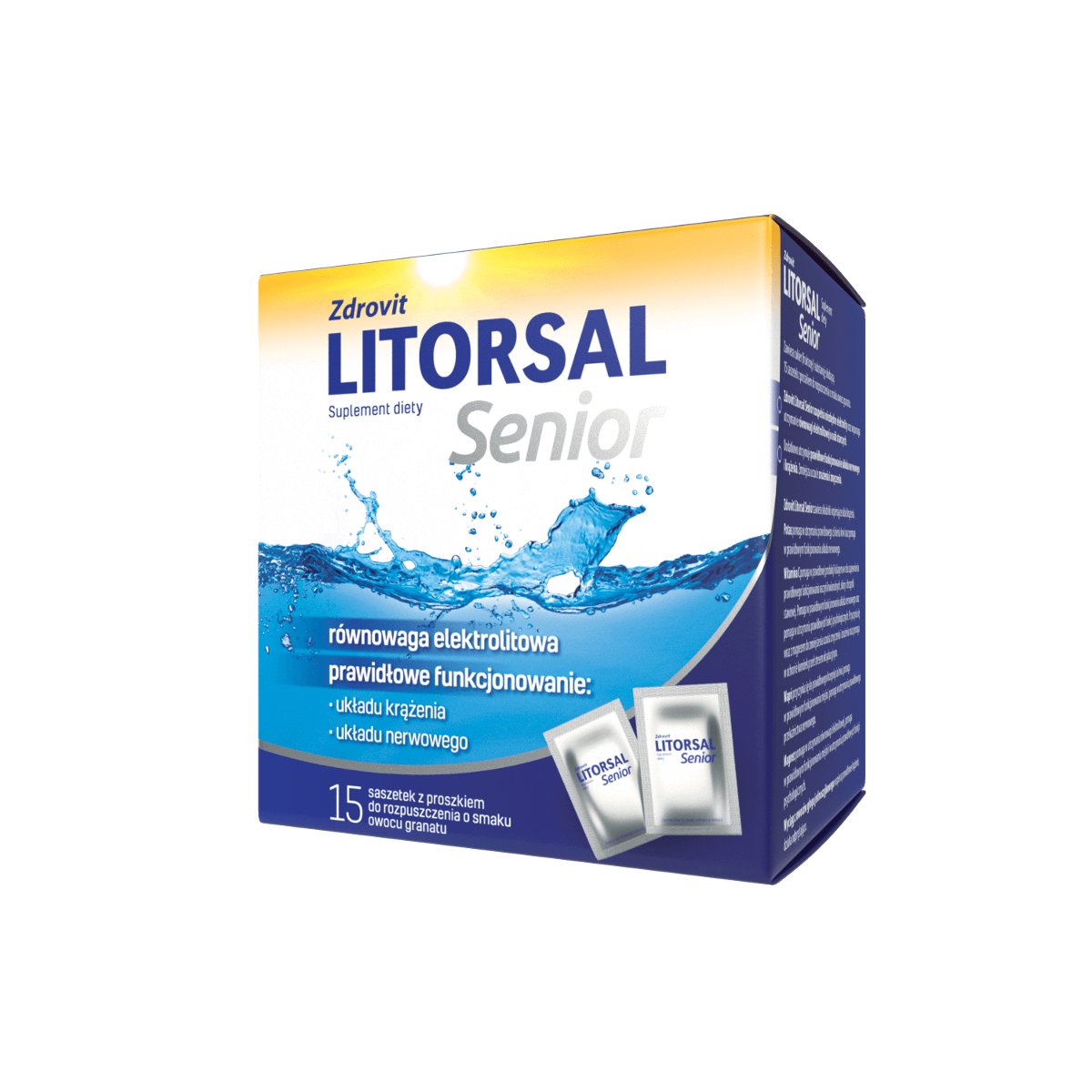 Natur Produkt N.P PHARMA SP Z O O litorsal senior x 15 sasz