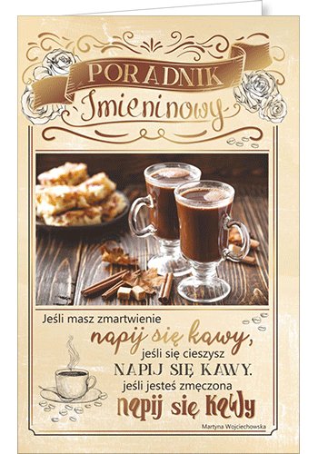 Karnet imieninowy, IM 02