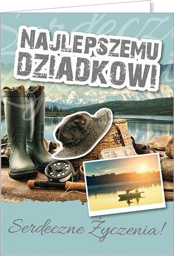 Karnet okolicznościowy dla dziadka, GM311