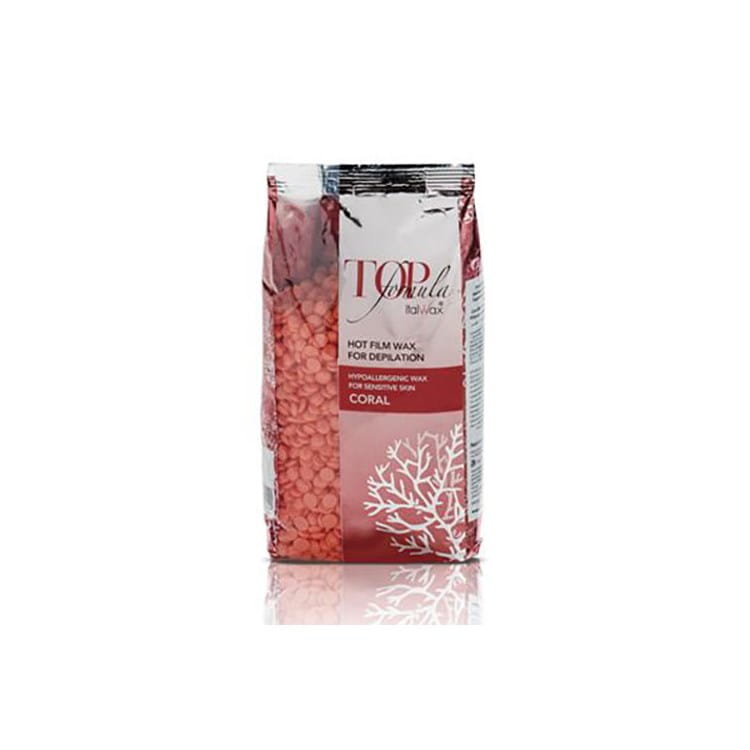 Wosk ItalWax Coral drops Hipoalergiczny 100g