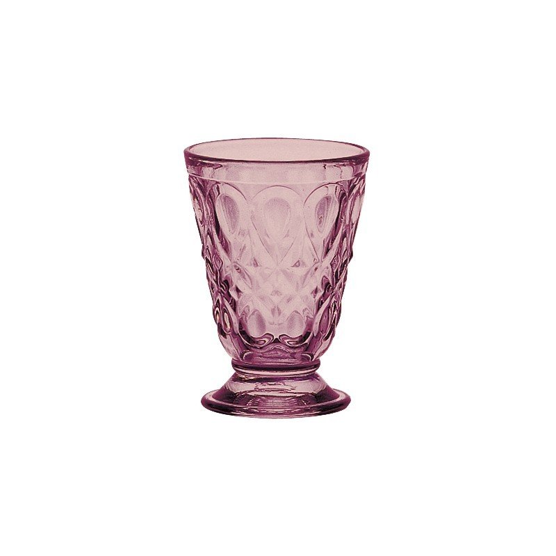 Szklanka Lyonnais : Kolor - Różowy