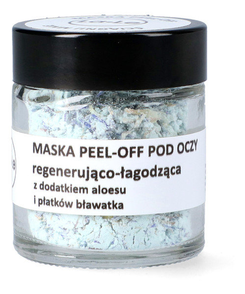 La-Le Kosmetyki Maska peel-off pod oczy z aloesem i płatkami bławatka lale_maska_peel_aloes