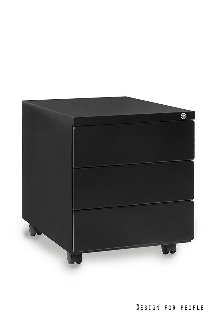 Unique Kontener biurowy 424-B czarny 424-B