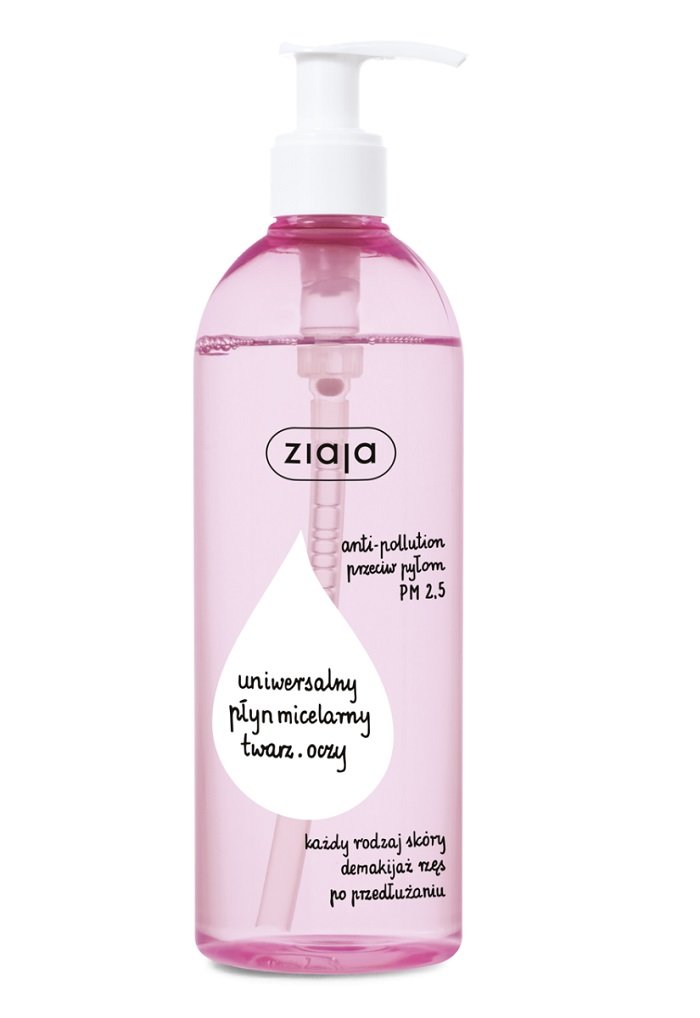 Ziaja uniwersalny płyn micelarny anti pollution 390 ml