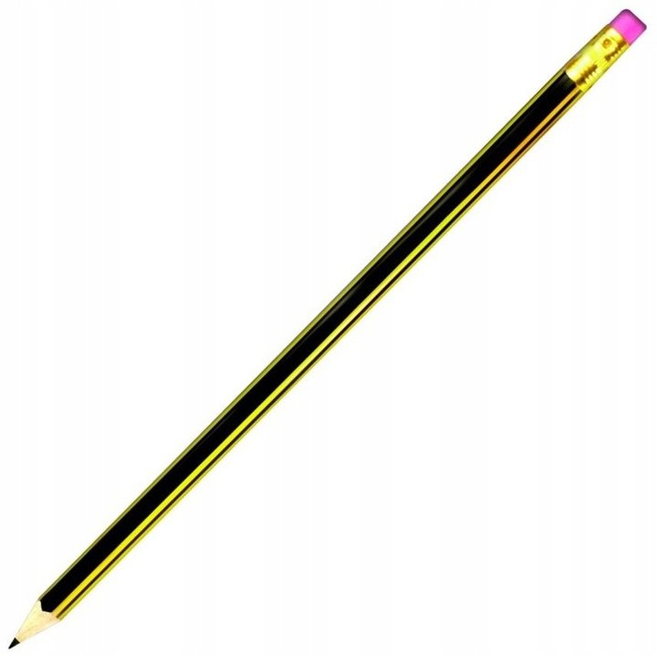 Tetis Ołówek techn.z gumką B3 p12. TETIS, cena za 1szt.