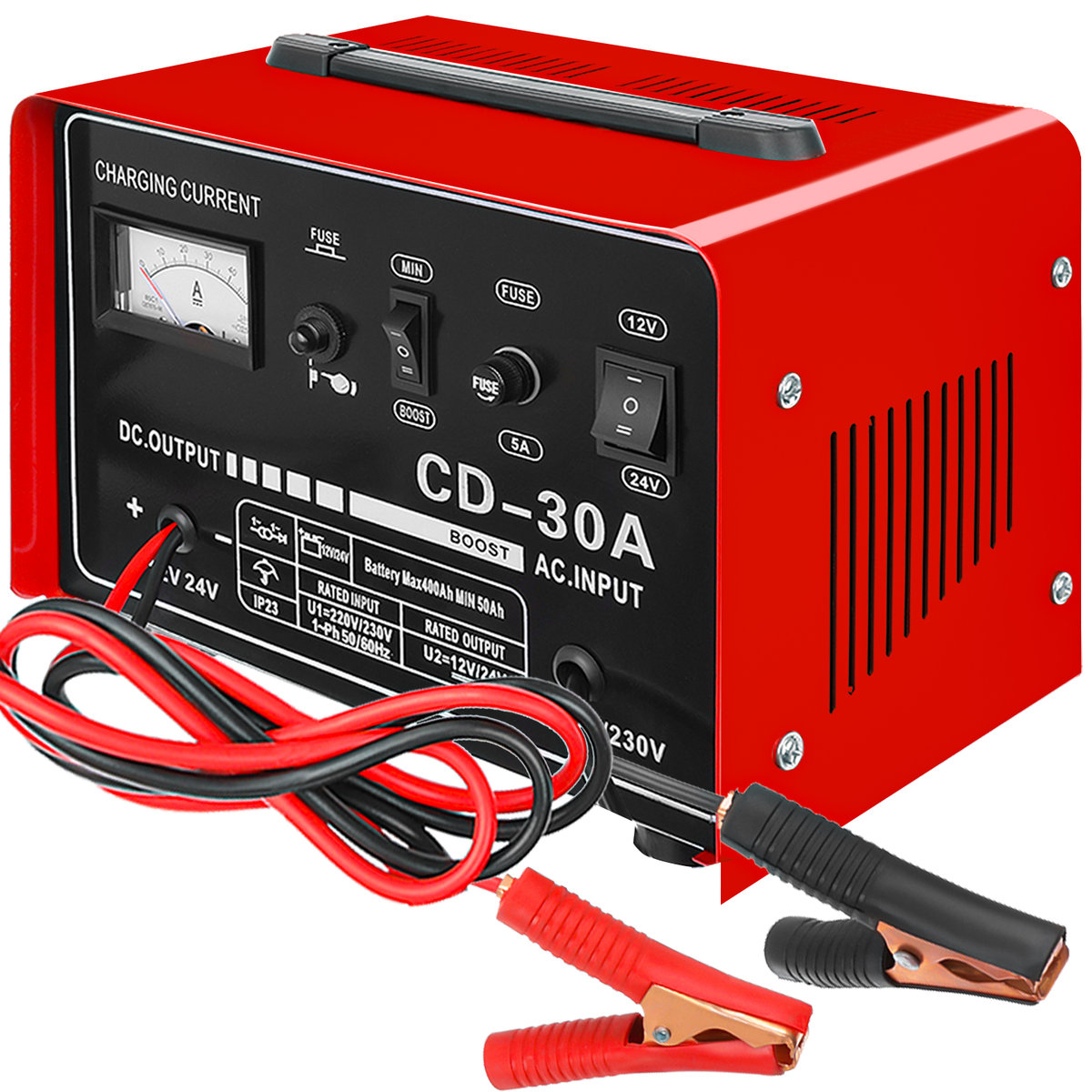 Prostownik Samochodowy do Akumulatorów 12V 24V 30A XTROBB