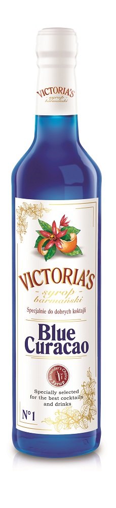 Victoria Cymes SYROP BARMAŃSKI BLUE CURACAO 490ML