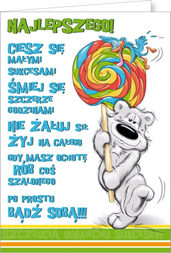 Kartka uniwersalna Happy24