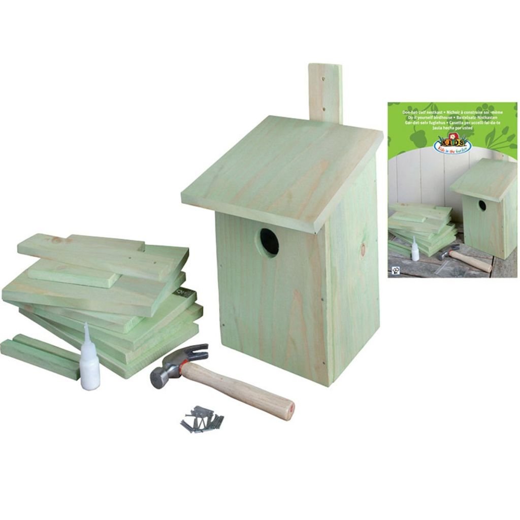 Esschert Design DIY Domek dla ptaszków, 21,3x17x23,3 cm, KG52 Esschert Design