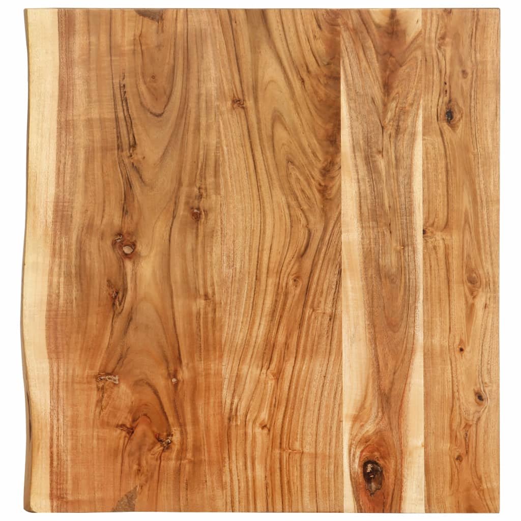 vidaXL Blat łazienkowy, lite drewno akacjowe, 60 x 55 x 3,8 cm vidaXL