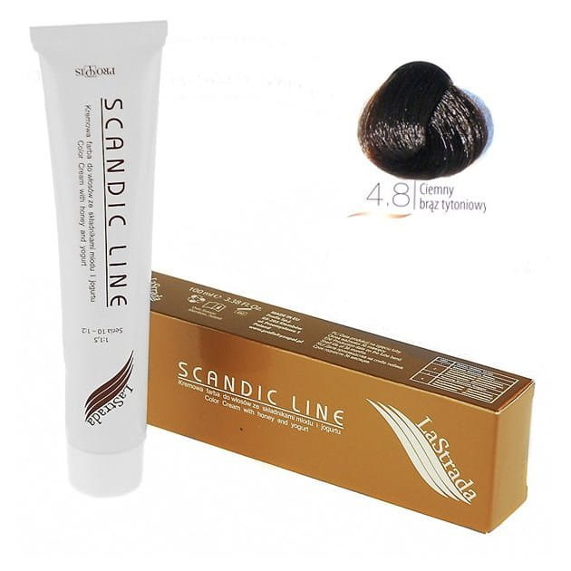 SCANDIC Line Profis lastrada farba do włosów 100ML 4.8