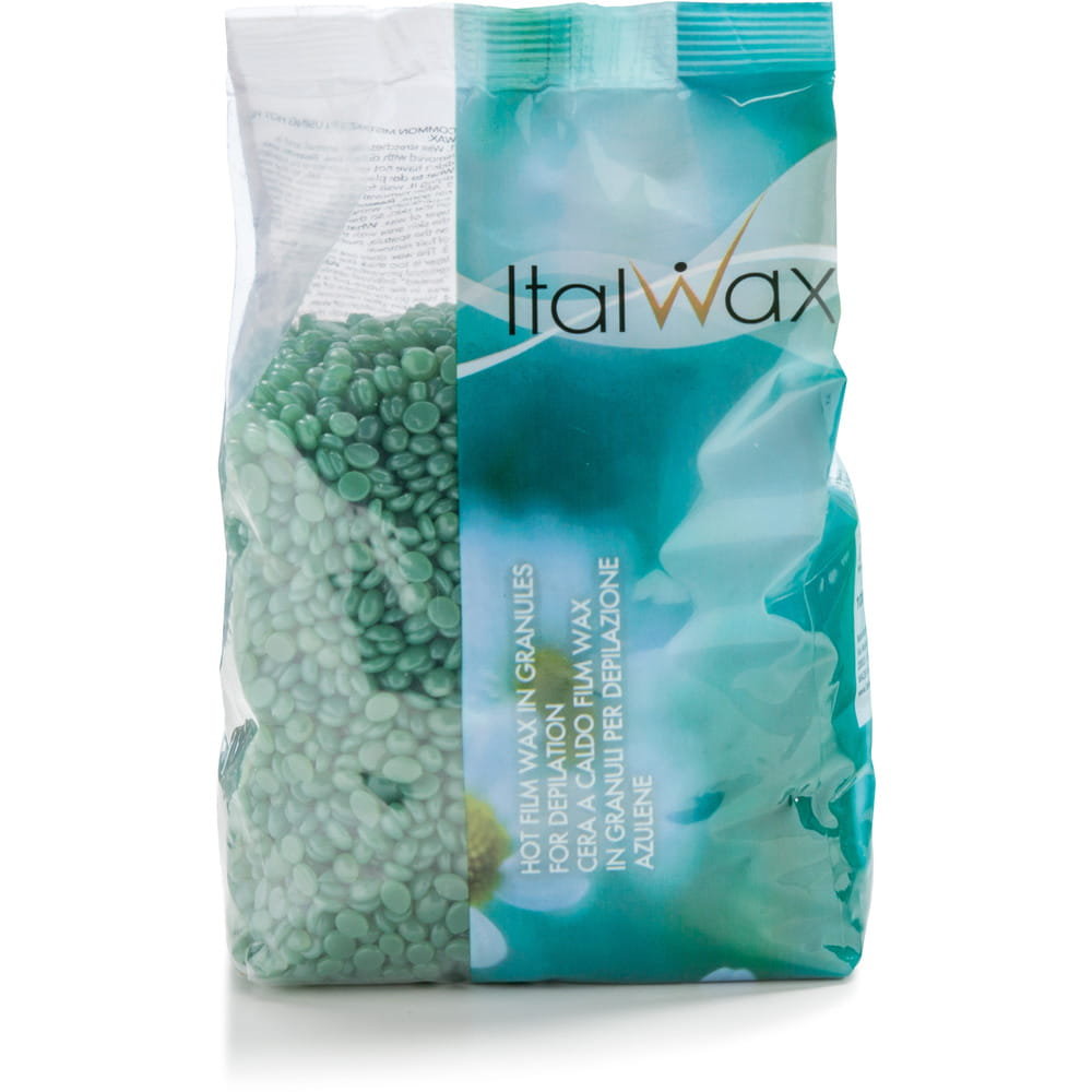 ITALWAX 500g dropsy wosk depilacja AZULEN