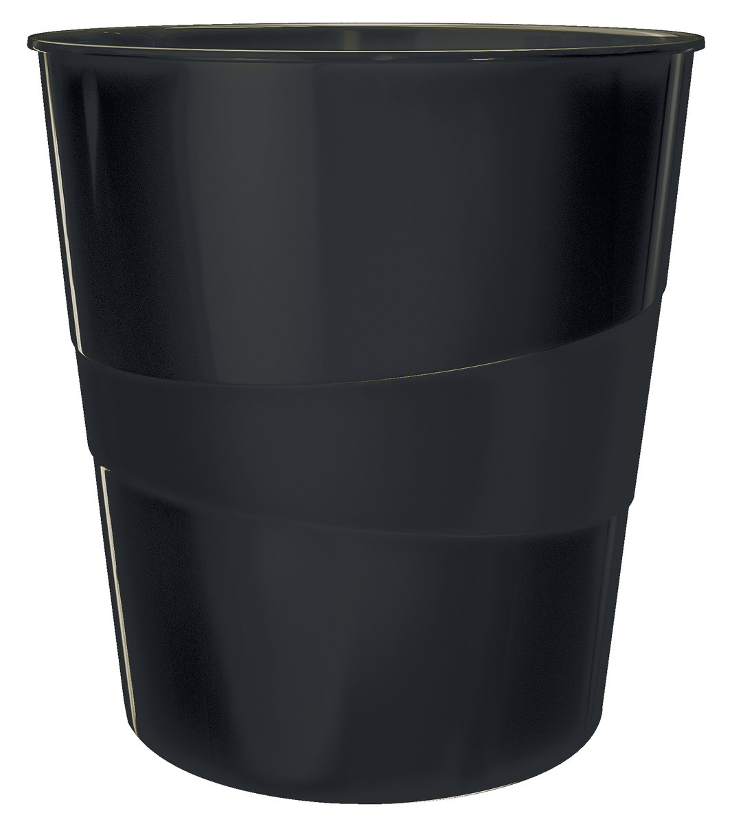 Leitz Kosz na śmieci 15L WOW, czarny 52781095