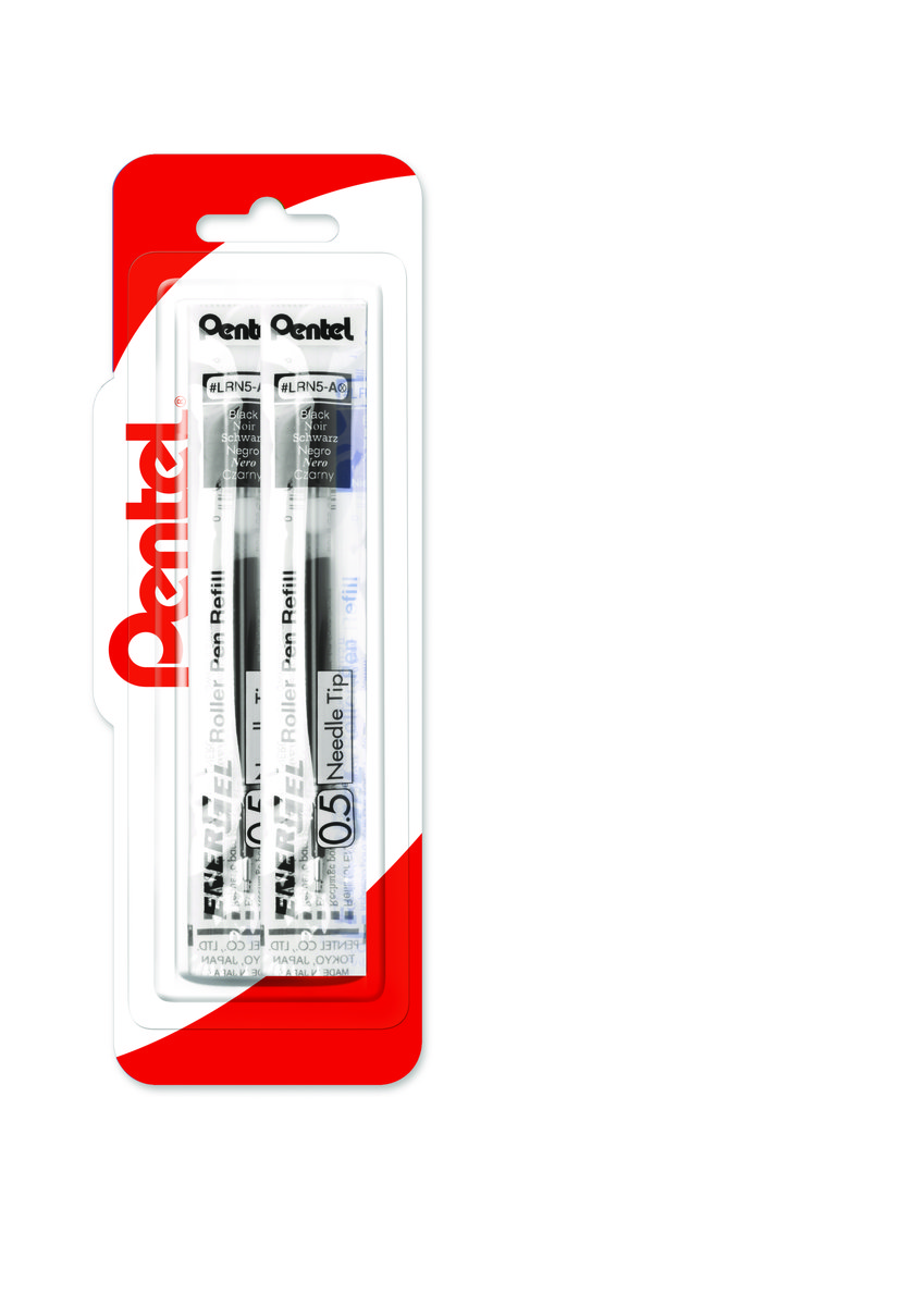 Pentel Poland Sp z o.o WKŁAD DO DŁUGOPISU ENERGEL 0,5 MM LRN5-NIEBIESKI LRN5A-2B
