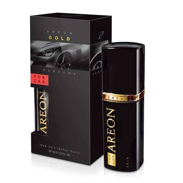 AREON Areon luksusowy odświeżacz powietrza Auto perfum Deodorant (złoty 50 ML)