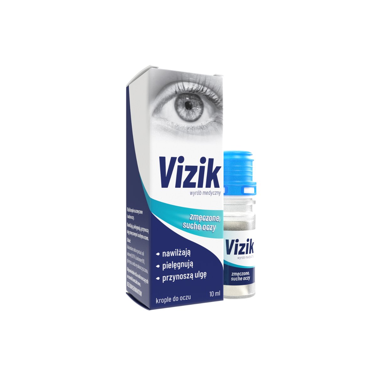 Zdrovit Vizik, krople na zmęczone i suche oczy, 10 ml, ZDROVIT 9092144