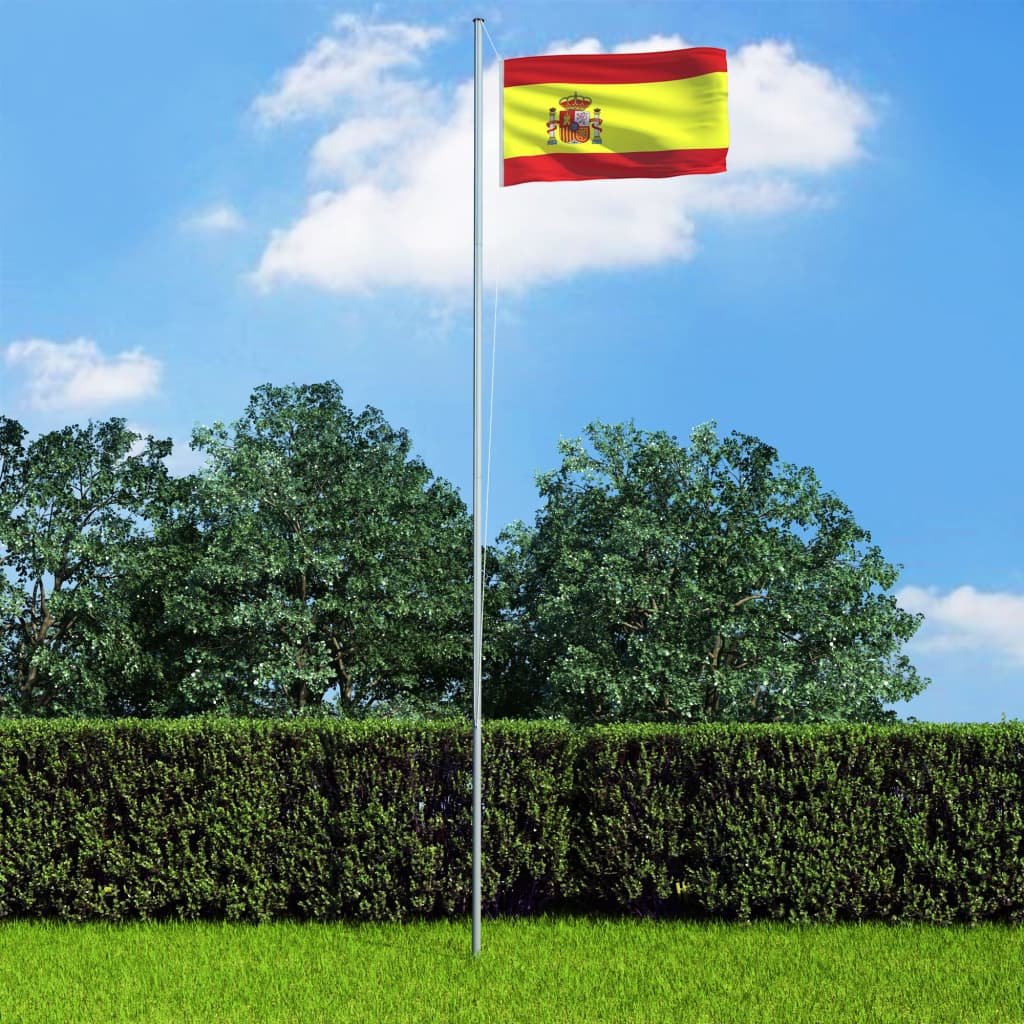 vidaXL vidaXL Flaga Hiszpanii, 90x150 cm