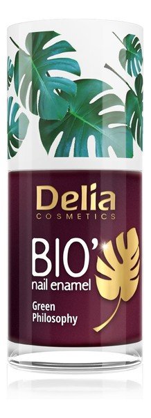 Delia Cosmetics Bio Green Philosophy Lakier do paznokci nr 614 Plum 11ml