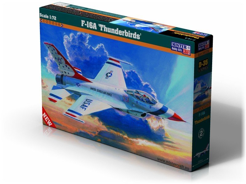 Model samolotu F-16 Thunderbirds D-35