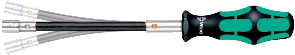 Wkrętak Nasadowy Giętki Trzpień Sześciokątny Łeb 7mm Kraftform do Opasek Zaciskowych i Śrub 391 Wera - 7 mm