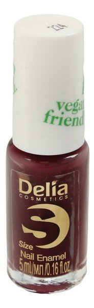 Delia Cosmetics Cosmetics Vegan Friendly Emalia do paznokci Size S 224 Get Lucky 5ml