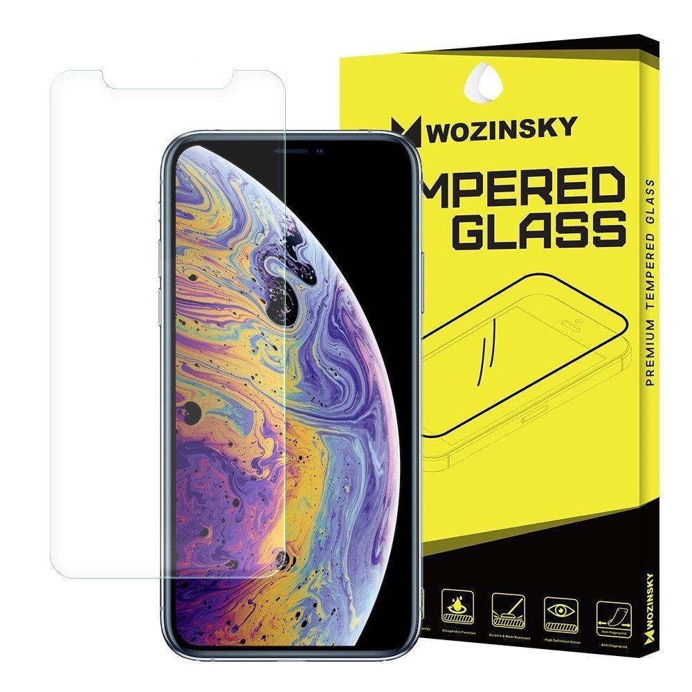 Wozinsky Szkło hartowane 9H iPhone XS Max Przezroczyste glass_20181219093907