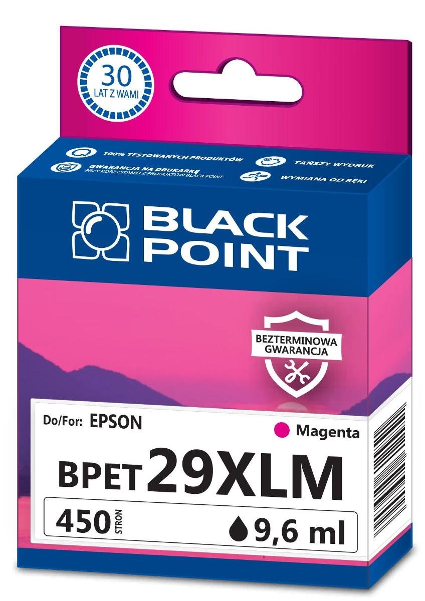 Black Point Tusz zamienny BPET29XLM dla Epson C13T29934012 magenta na 450 stron GEP/C13T29934012_BP