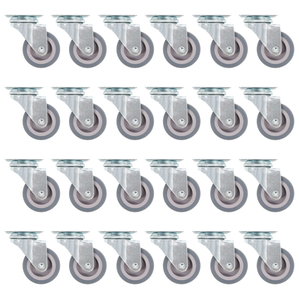 Skrętne kółka VIDAXL, 50 mm, 72 szt.