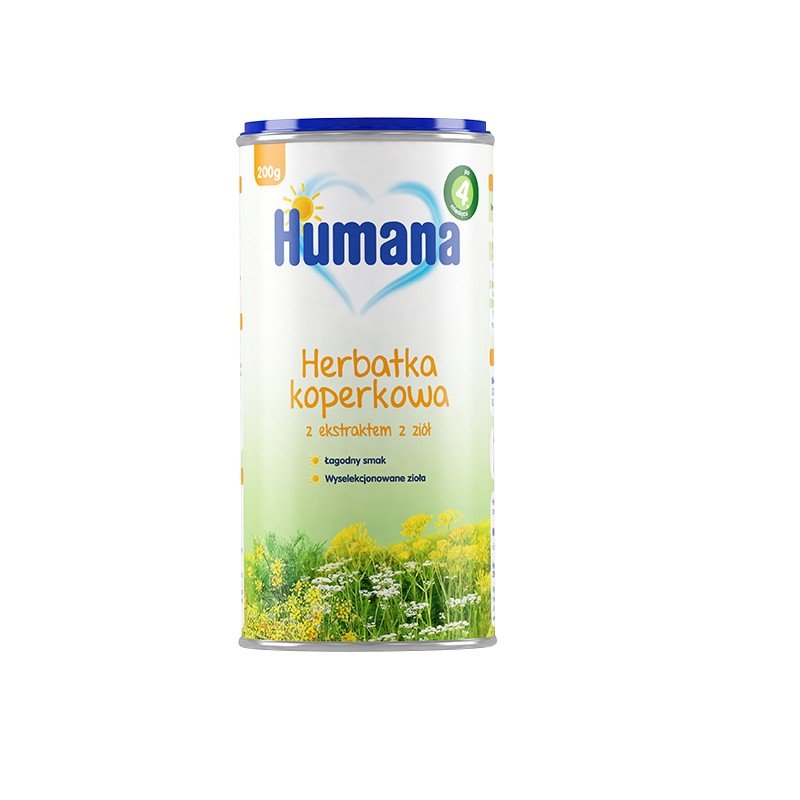 Humana Herbatka koperkowa po 4. miesiącu 200g |