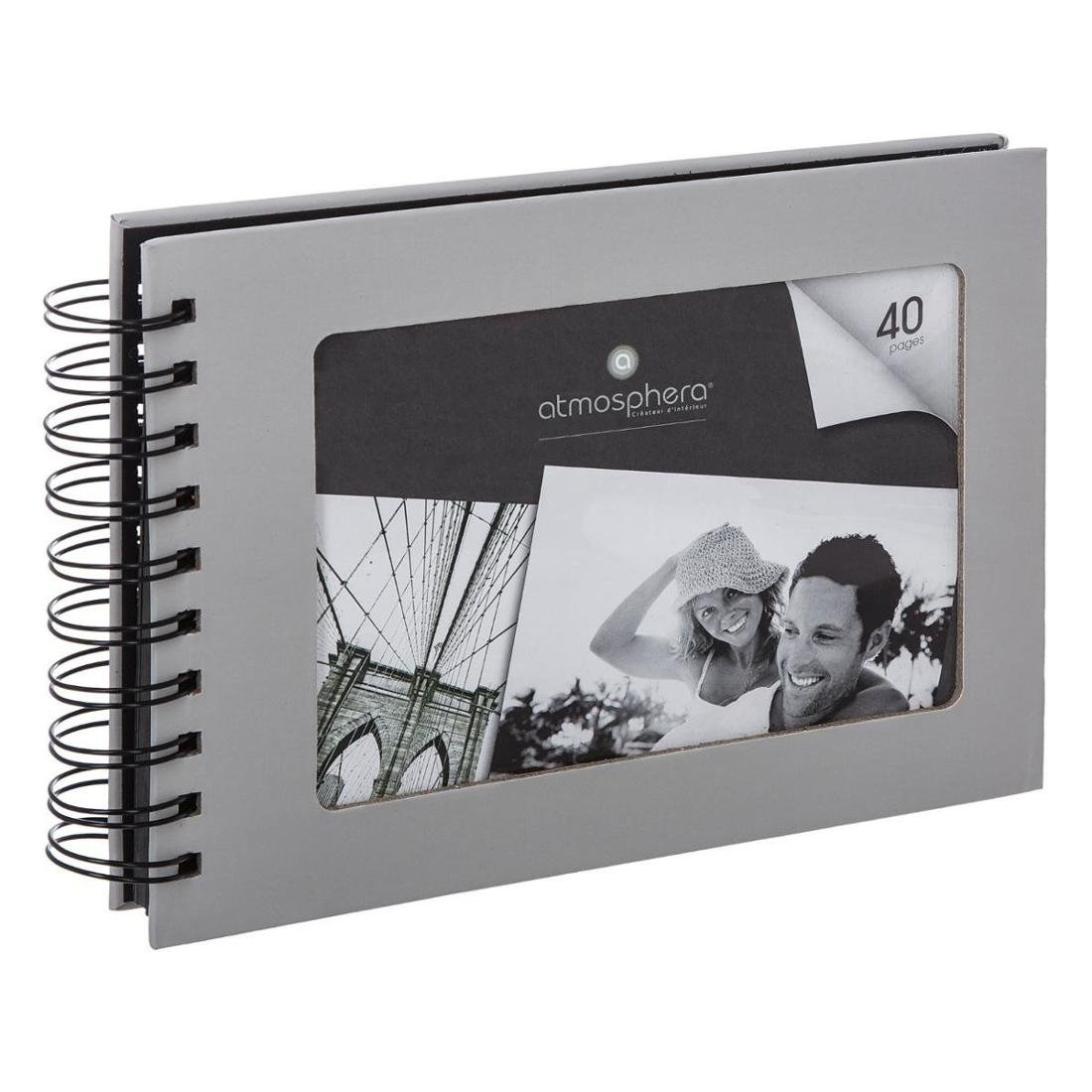 Album na spirali, 80 zdjęć, kolor szary