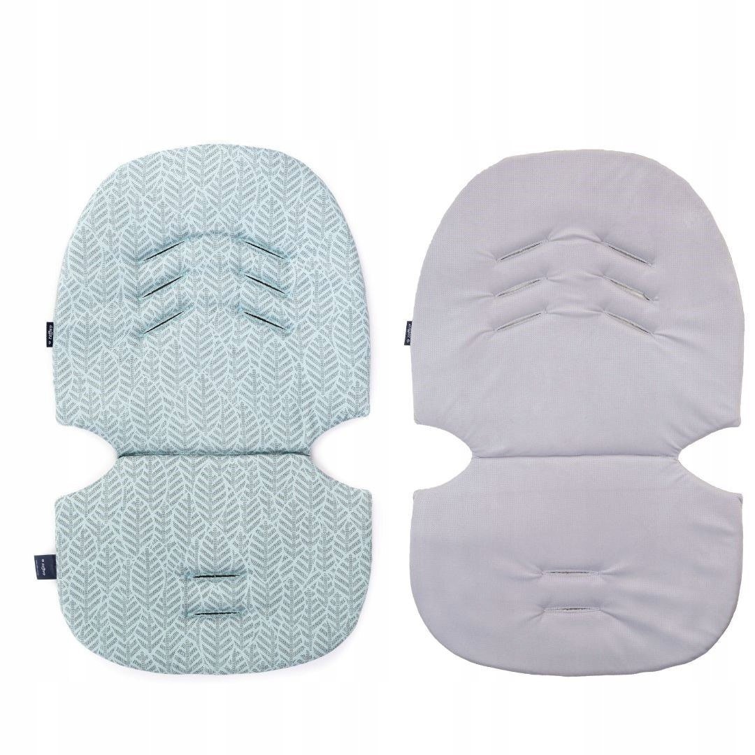Zaffiro, Wkładka do wózka, Mint leaves + Grey velvet