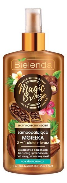 Bielenda MAGIC BRONZE Mgiełka samoopalająca ciało twarz