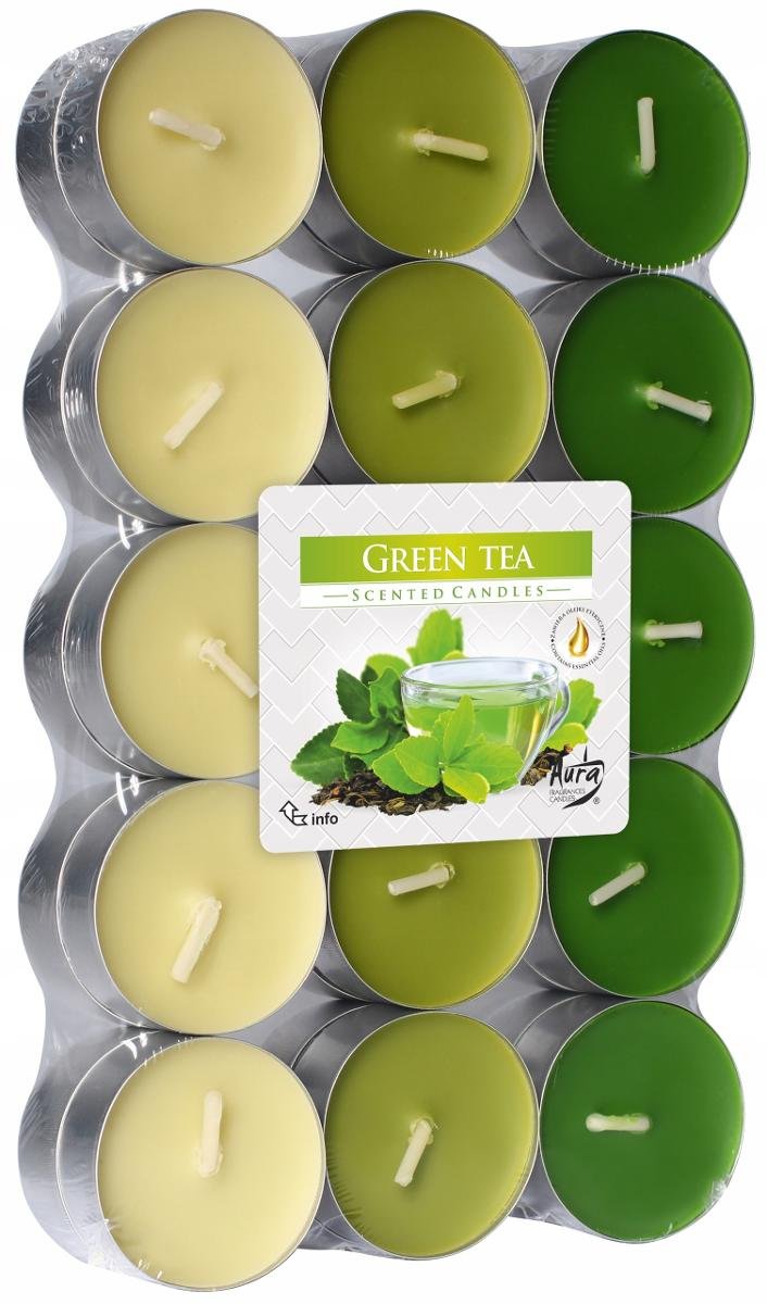 Bispol Podgrzewacz zapachowy GREEN TEA zielona herbata 30 szt.