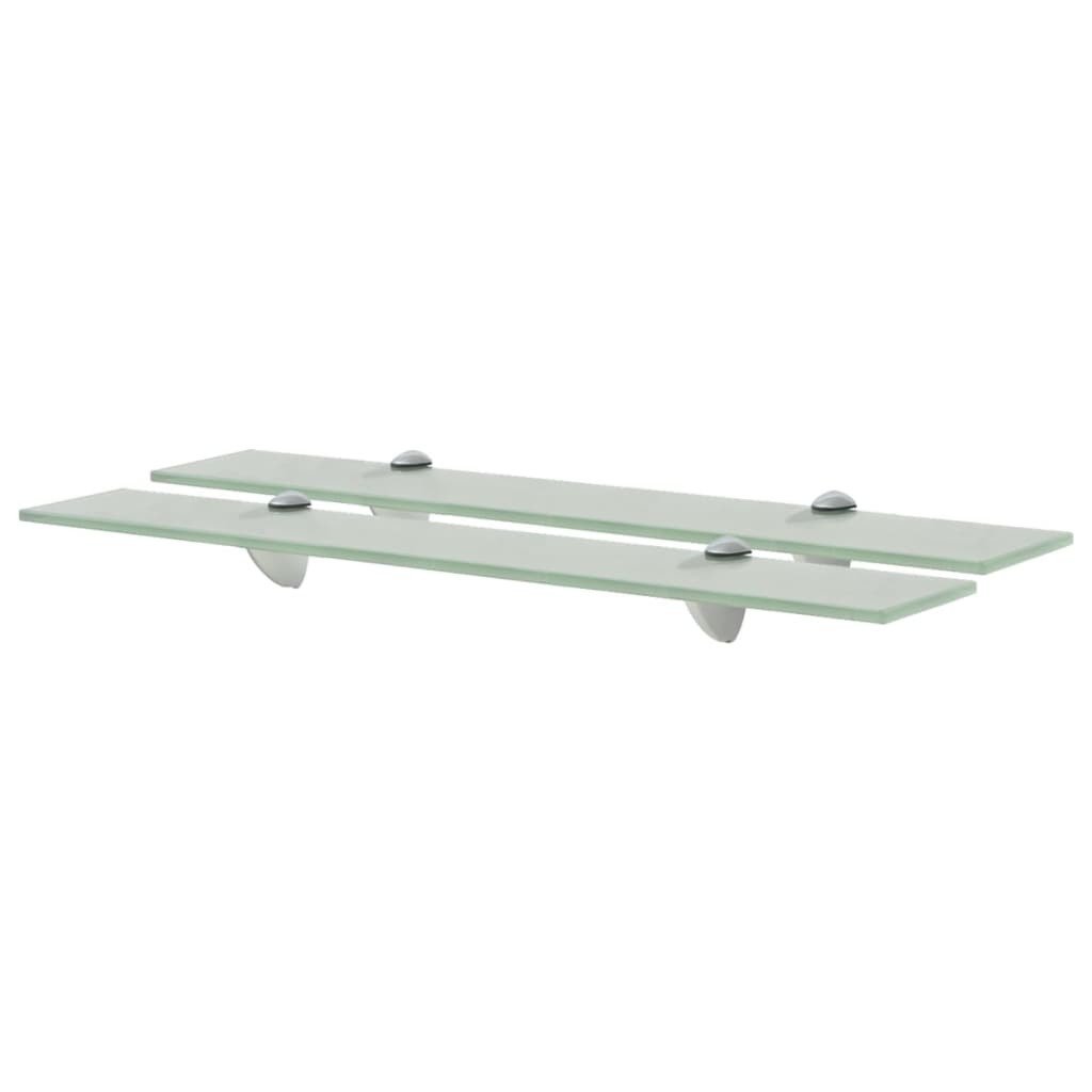 VidaXL Lumarko Półki szklane, 2 szt., 60 x 10 cm, 8 mm 3051505   VidaXL